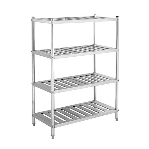 Commercial Catering Equipment Height Adjustable Four Layer Stainless Steel Kitchen  Shelf 4 Tiers for Storage Rack - China Stainless Steel Commercial Shelves  and Kitchen Storage Shelf price