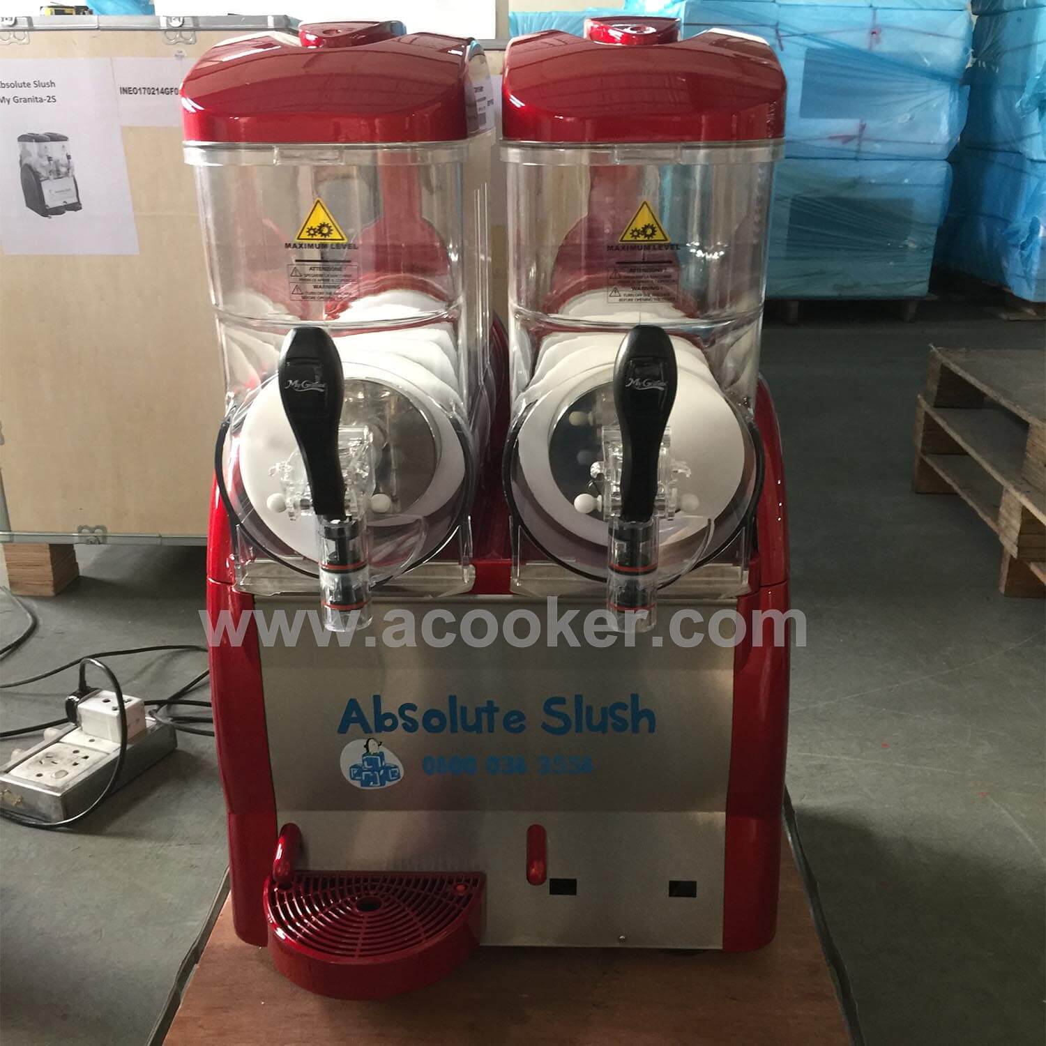 Restaurant Slushie Machine Commercial Slush Making Machine 7