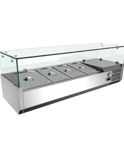 Table Top Stainless Steel Refrigerated Salad Bar