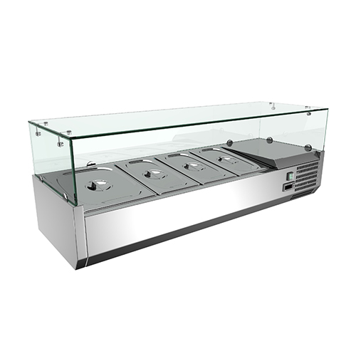 Table Top Stainless Steel Refrigerated Salad Bar