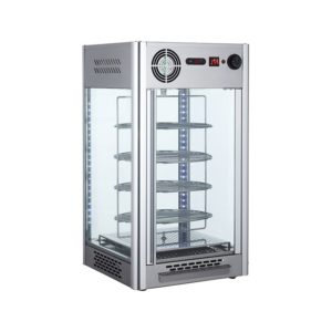 Electric Hot Food Case/Food Warmer Display Commercial Food Warming Showcase  6p with Moisture - China Warmer Cabinet and Catering Equipment