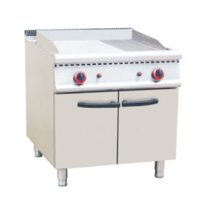 Stainless Steel Gas Griddle With Cabinet(900 Series)