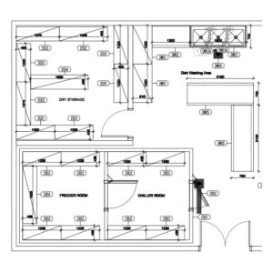 Fast Food Restaurant Kitchen Layout | Takeaway kitchen Design