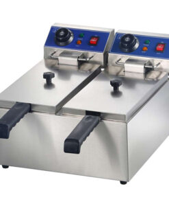 2 Tank Fryers | Double Tanks Fryer | Table Top Fryers 6+6L