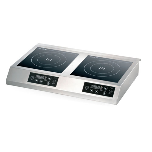 Double Counter Top Commercial Induction Cooker