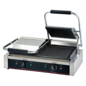 Panini Contact Grill For Sandwich Heater