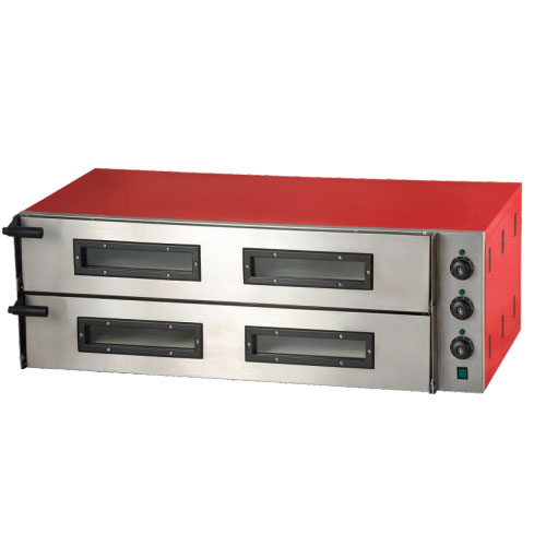 Double Deck Electric Pizza Heater