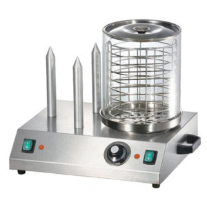 Electric Hot Dog Steamer With Bread Heater