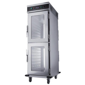 Food Warmer Cart With Glass