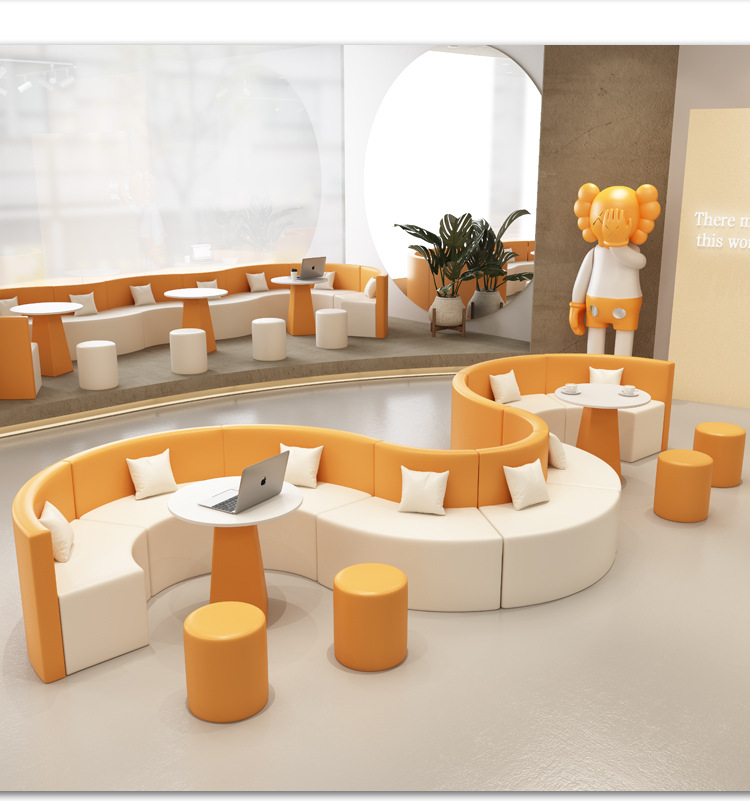 favor Bære amplitude Training Institution Rest Area Sofa Creative Special-shaped