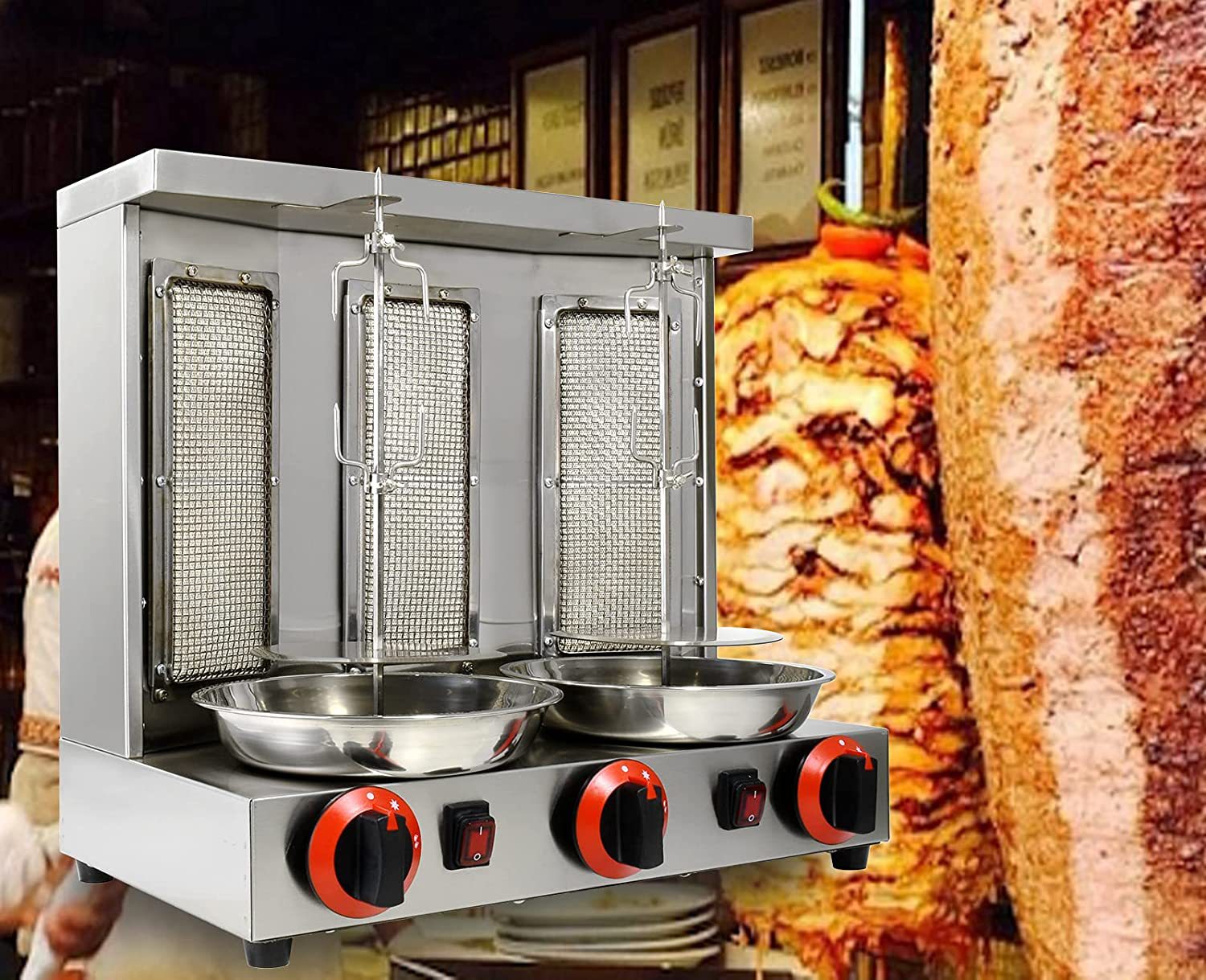 Shawarma Machine  Restaurant Commercial Gas Shawarma Oven 