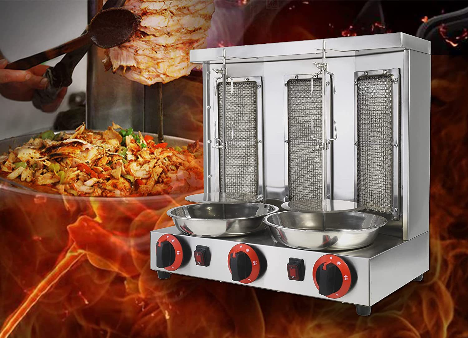 Shawarma Machine  Restaurant Commercial Gas Shawarma Oven 