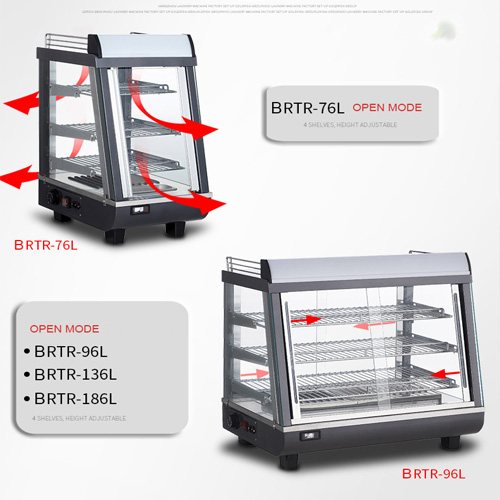 Commercial Food Warmer Food Warming Display Show Case