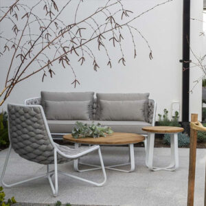 Outdoor Garden Furniture Hotel Rainproof Patio Villa Leisure Sofa