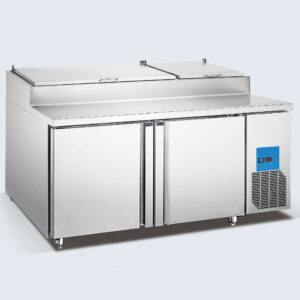 Pizza Work Table Pizza Preperation Chiller Pizza Refrigeration Counter