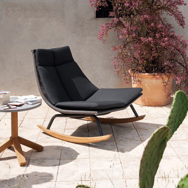 Simple Courtyard Leisure Rocking Chair