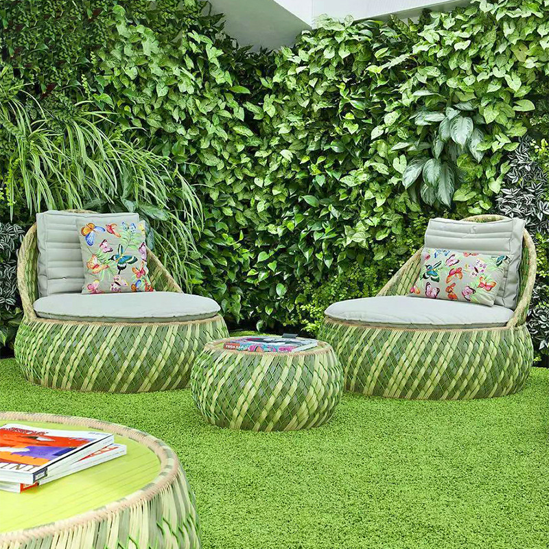 Garden Furniture Factory Rattan Outdoor Sofa Hotel Table And Chair 