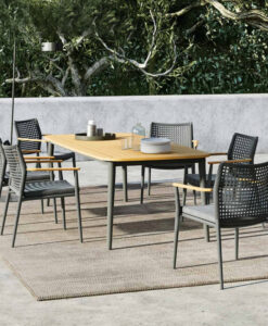 Hotel Furniture Factory Outdoor Resort Garden Patio Villa Table And Chair