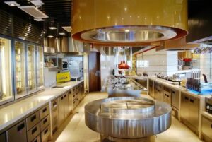 How to make design for the hotel and restaurant kitchen