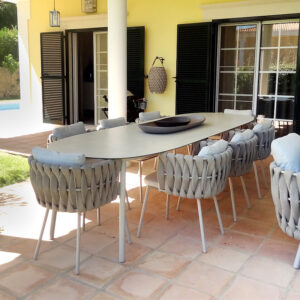 Luxury Balcony Table And Chair Hotel Outdoor Furniture