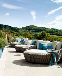 Outdoor Furniture Supply Hotel Garden Patio Villa Leisure Sofa Manufacturer