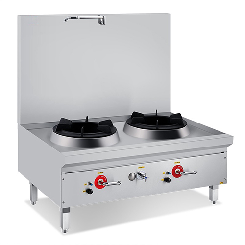 Double Stock Pot Stove With Faucet