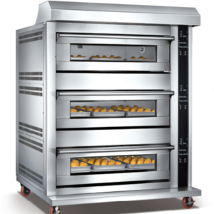 Electric oven factory hotel commercial kitchen bakeries equipment,3 decks 6 trays,32.4kw,digital control,heavy duty,CE