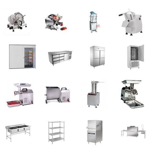 Food prep equipment list For hotel and restaurant commercial kithen