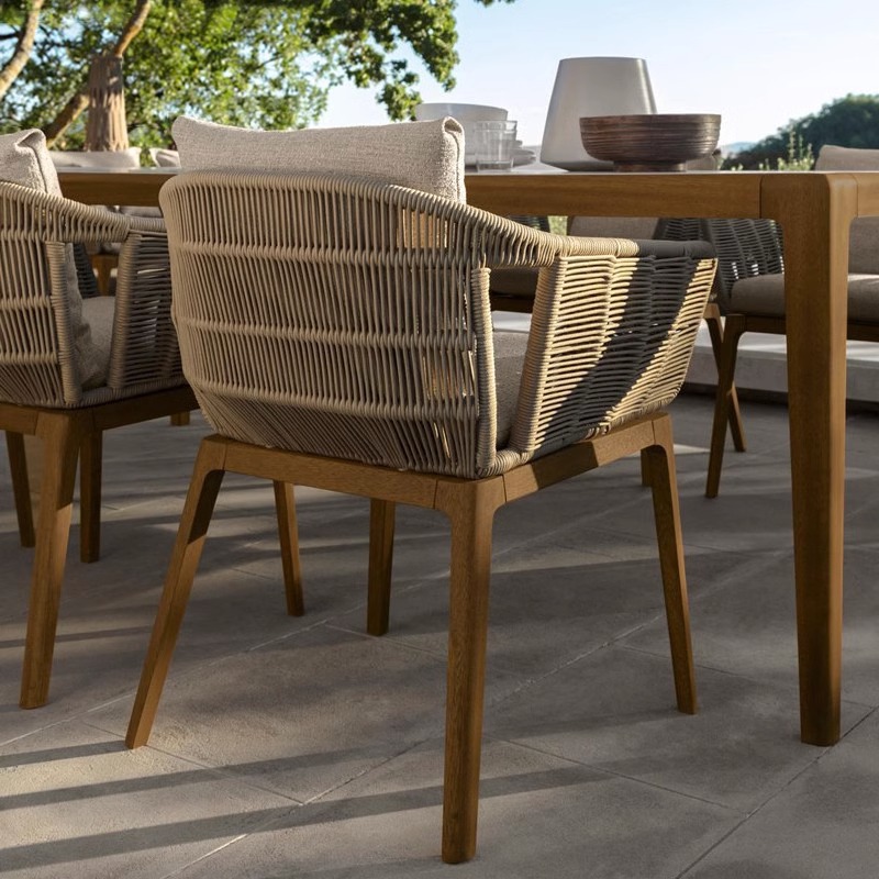 Hotel Furniture Outdoor Chair Patio Restaurant Balcony Villa Table Manufacturer