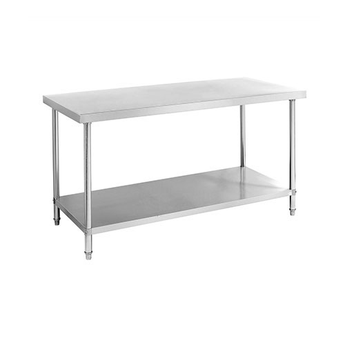 1.5m Food Prep Table Hotel Resaurant Metal Work Table For Kitchen