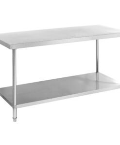 Commercial Kitchen Preparation Bench Catering Work Table 1500x800mm