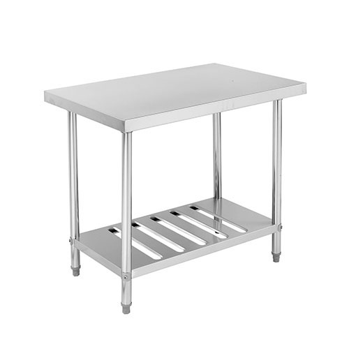 Commercial Kitchen Working Table Canteen Steel Work Counter