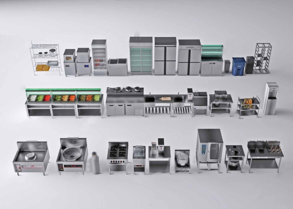 Commercial kitchen equipment list Buffet catering equipment list