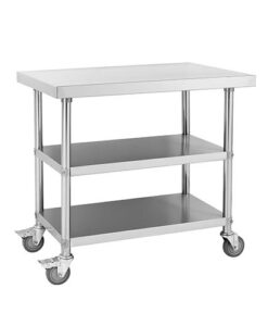 Restaurant work bench hotel food processing stainless steel table