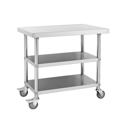 Restaurant work bench hotel food processing stainless steel table