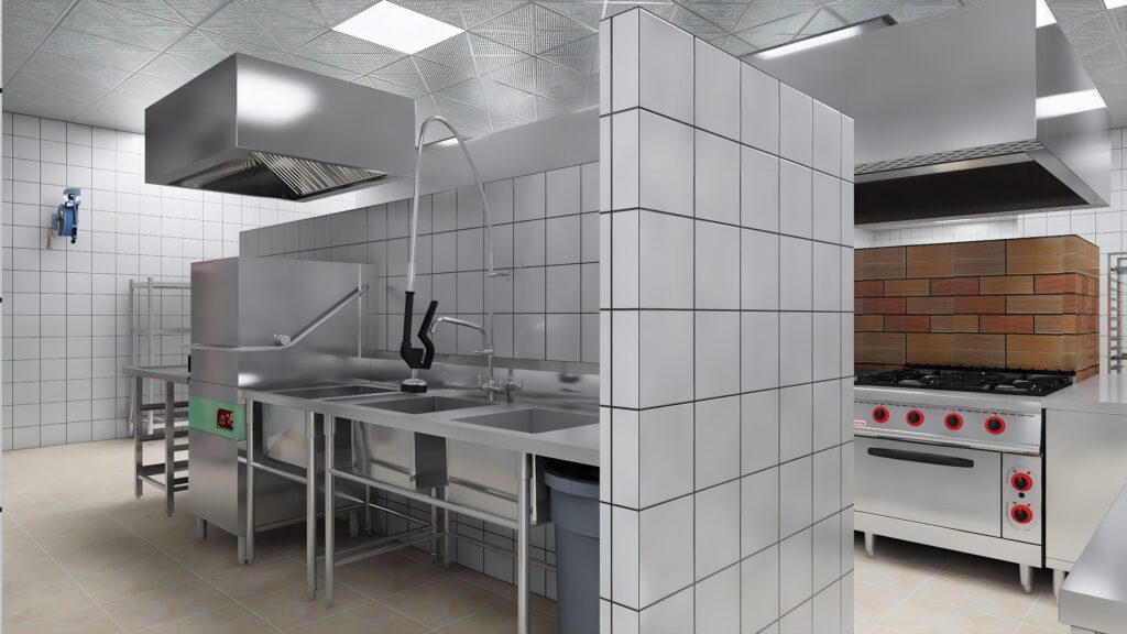Basic knowledge of commercial kitchen project design and layout
