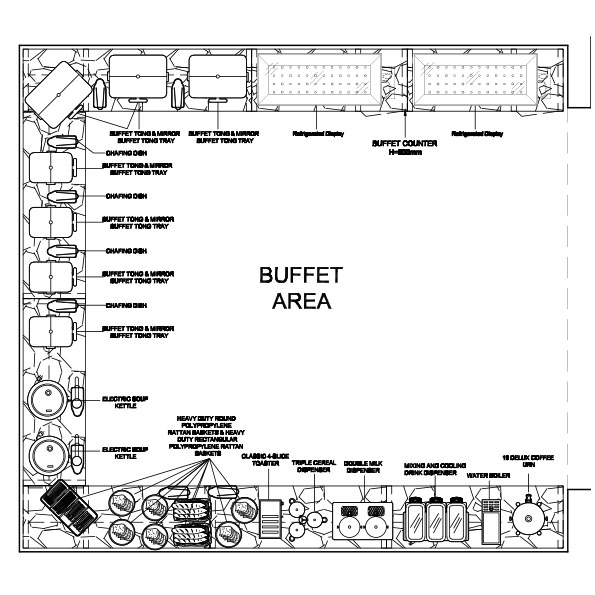 Catering kitchen design Restaurant commercial kitchen layout