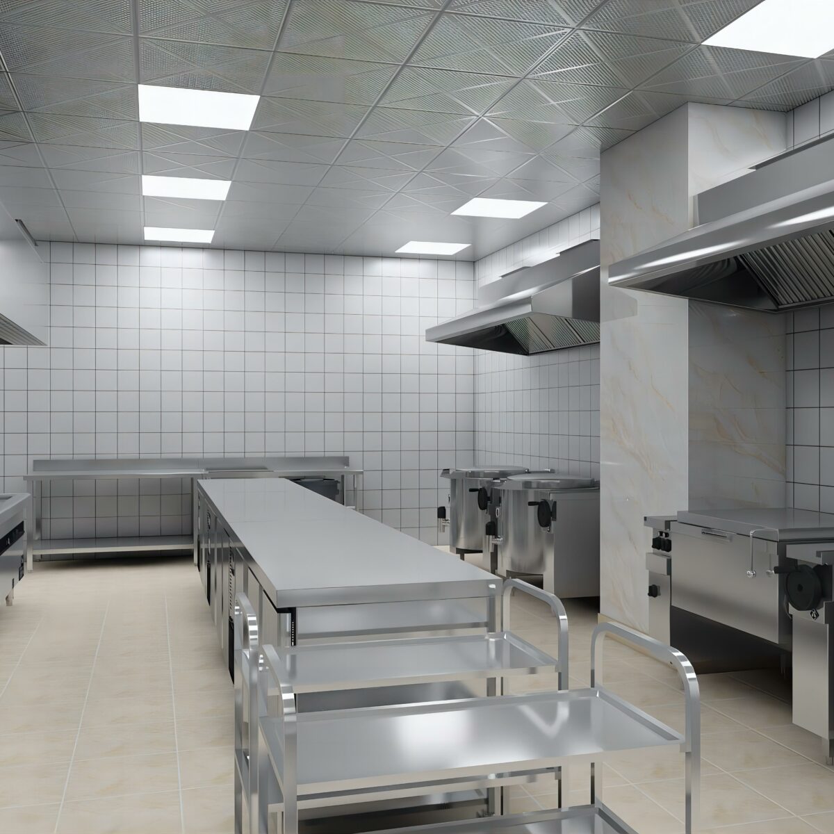 Common problems in the design and construction of commercial kitchen for hotel and restaurant