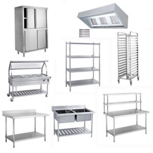 Stainless steel furniture factory Commercial kitchen fabrication manufacturer